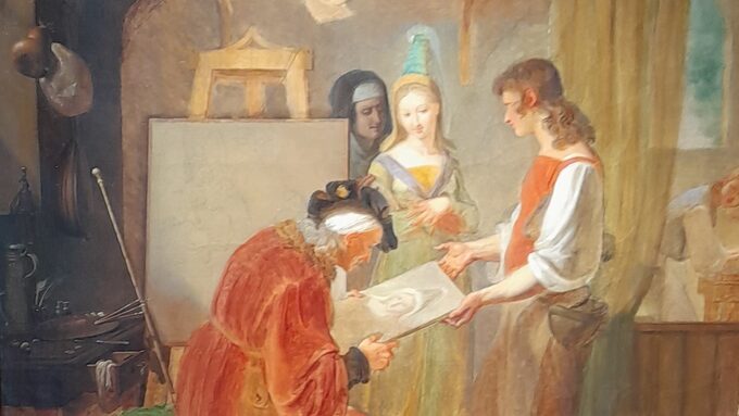 extrait de L'atelier du peintre, 